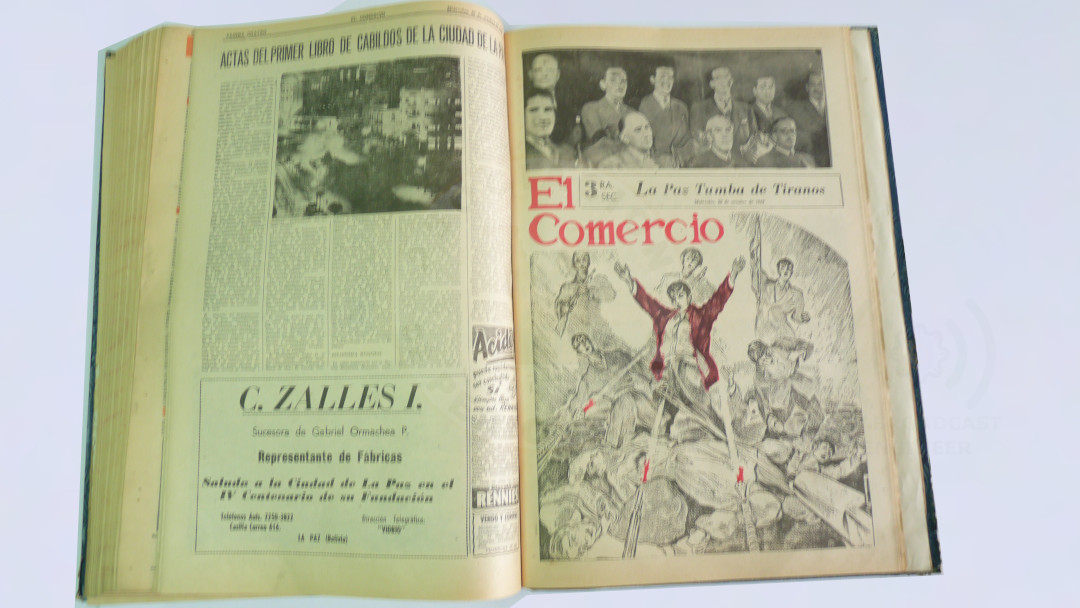 El Comercio Cuarto Centenario La Paz Cabildos de la Revolucion 