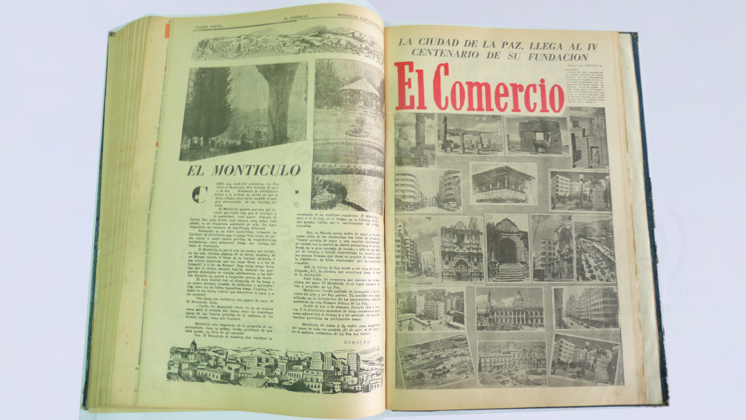El Comercio Cuarto Centenario La Paz 