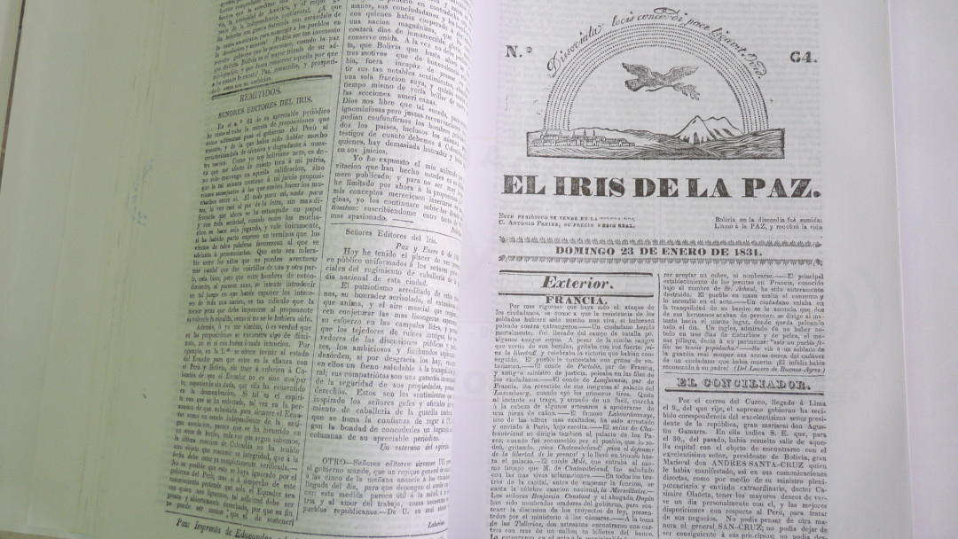 El Iris de La Paz Edicion 1831 